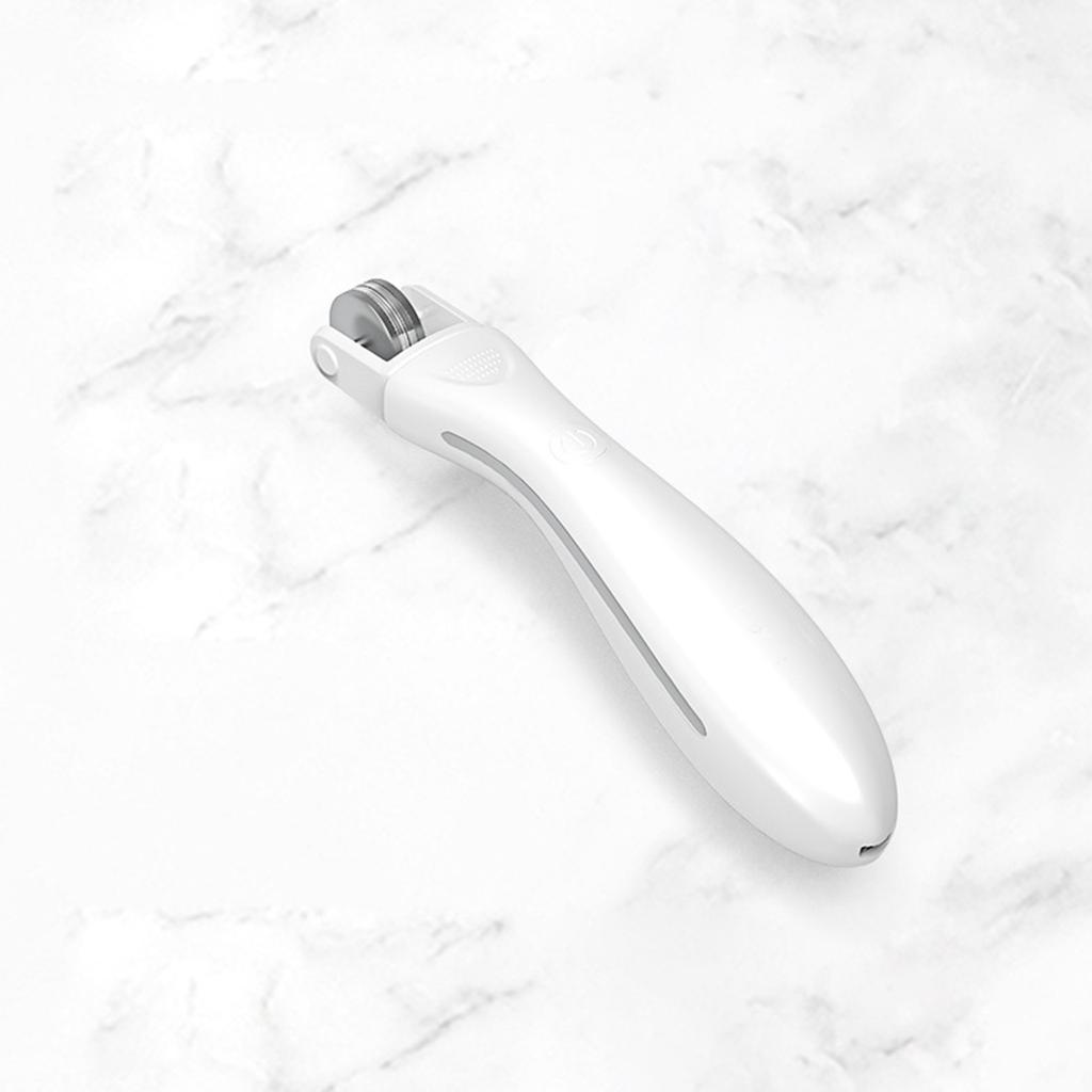 Derma Roller Microneedling Device for Home & Salon Use with 3 Replaceable Heads Red Light for