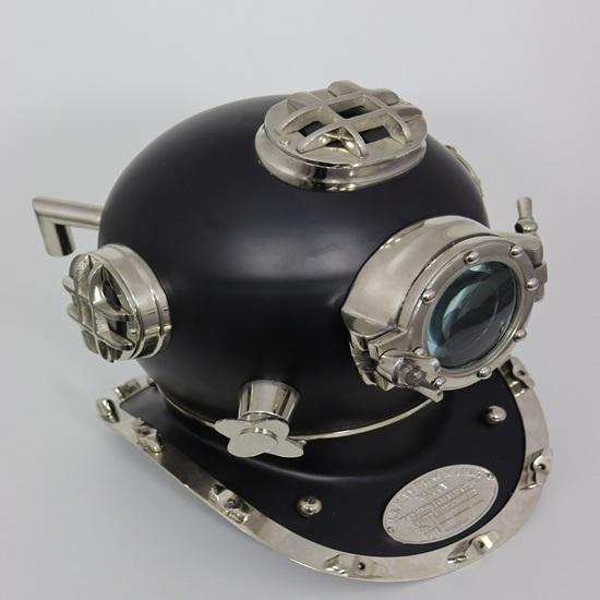45.72 cm Scuba Diving Helmet Deep Diving Helmet Mark V Black Marine Diving Helmet Decorative Item