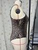 Leopard Print Sleeveless Women's Jumpsuit Romper - Sexy, Fashionable, Casual