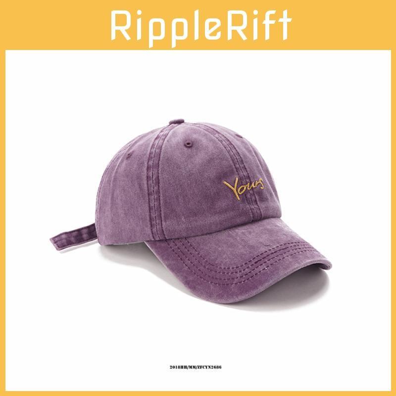 Denim Vintage Casual Baseball Cap Adjustable And Breathable For Protection Sun