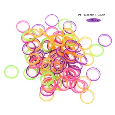 100Pcsset Professional Dental Elastic Teeth Rubber Band Oral Orthodontics Tool 3.5oz