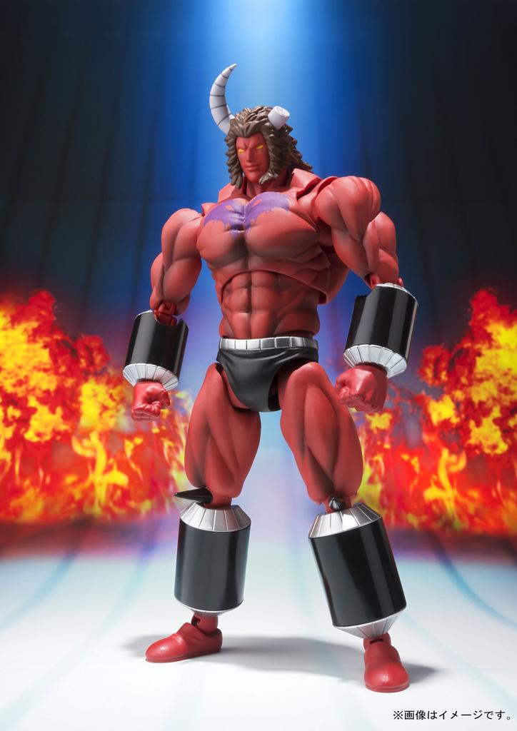 TAMASHII NATIONS Kinnikuman Buffaloman milion síly 170mm malovaná pohyblivá figurka SHFiguarts (10. verze) Cca. ABS a PVC