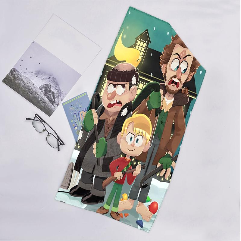Home Alone Fashion Beach Towel: Ideal for Summer Adventures Soft, absorbent and quick drying suitable for swimming and bathing
