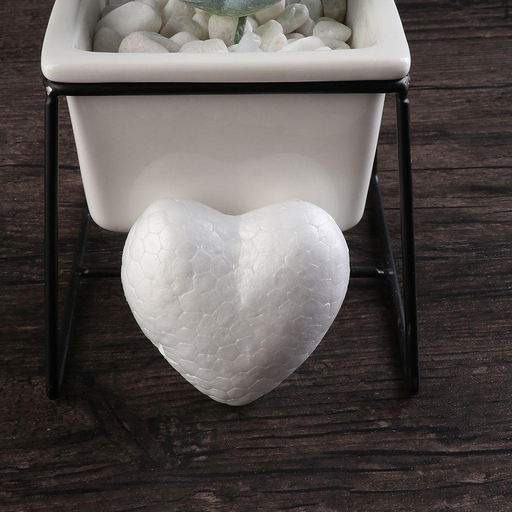 6/8,5/10/15cm Kugel Modellier Styropor Gastgeschenke Weiße Bastelkugeln Herz Schaumstoffform Party Dekoration Styropor