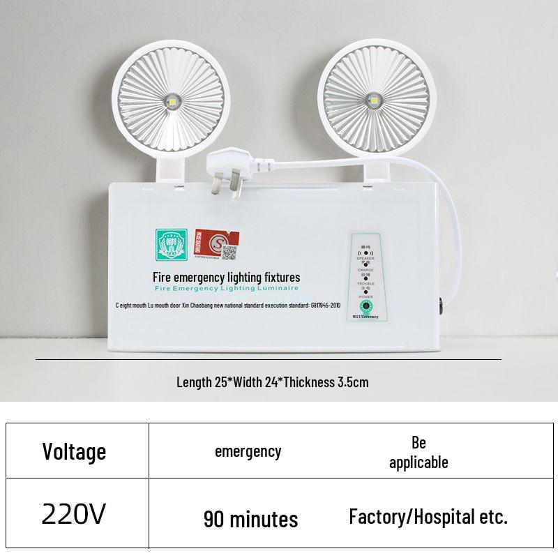 Two-in-One LED Emergency Fire Exit Light