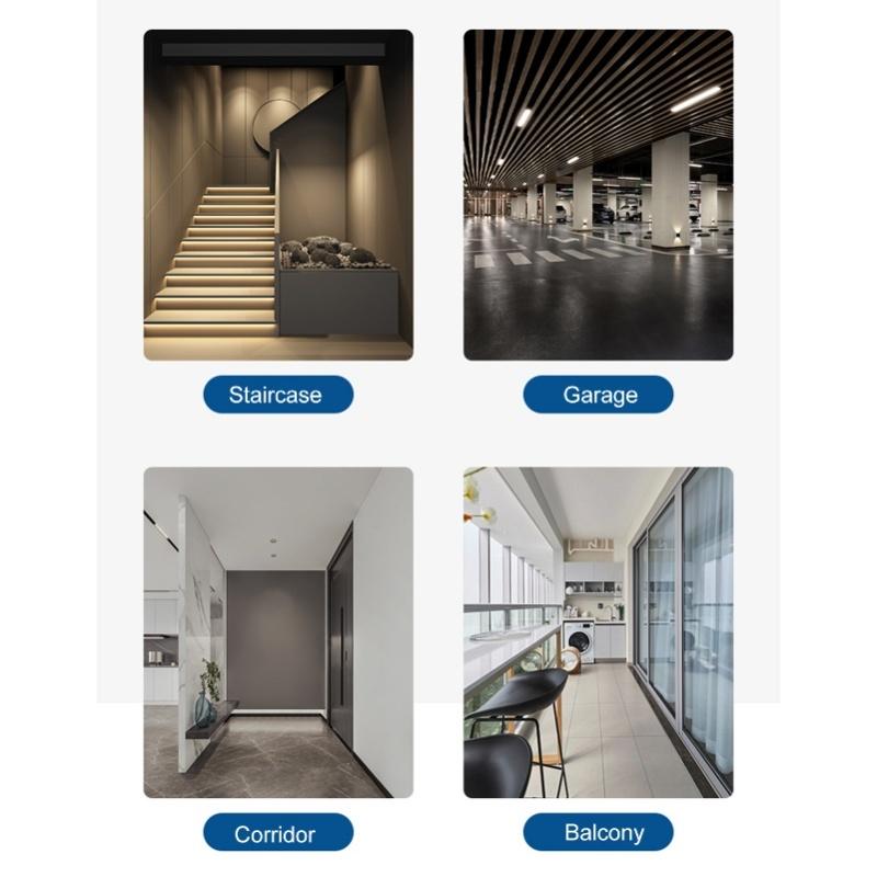 E27 Motion Sensor Lamp Holder LED Light Bulb Socket Adapter PIR E27 Lamp Base For Stair Garage Hallway Balcony