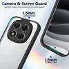 KEYSION Transparent Phone Case for Xiaomi POCO M8 Pro 5G Soft Silicone+PC Clear Shockproof Phone Back Cover for POCO M8 5G
