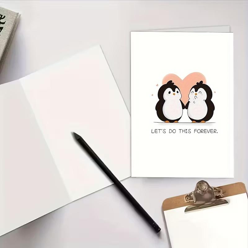 Cute Funny Cat Birthday Card Valentine'S Day Greeting Card Invitation Card With Envelope Unique Gift For Teachers Parents Friend
