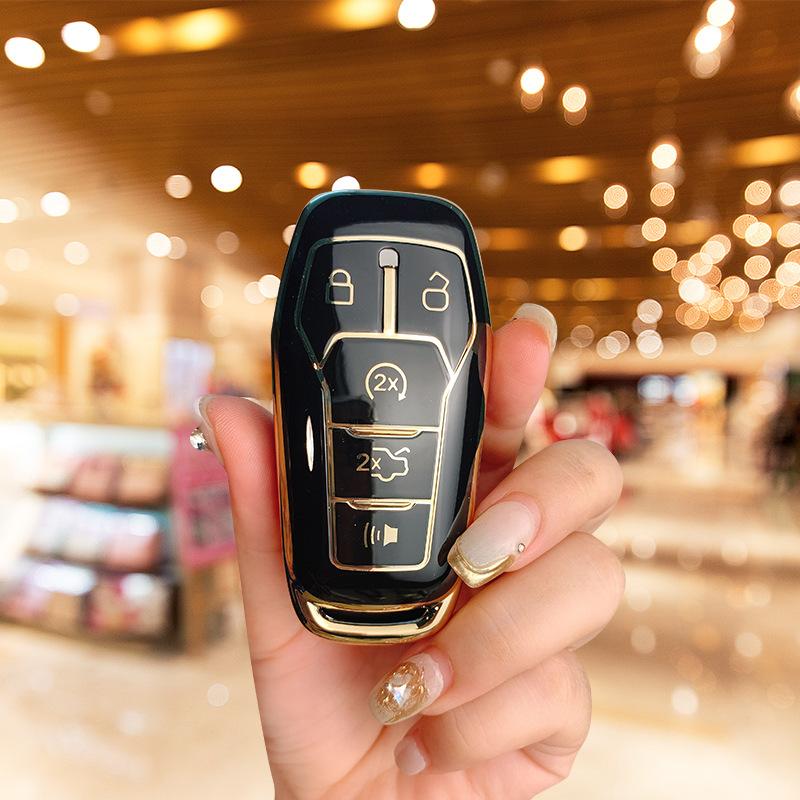 

Подходит для комплекта ключей Ford Taurus 17-18 Explorer Mustang Mustang Премиум чехол-пряжка для автомобиля