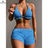 Sexy Bikini Plavky Ženy Plavky Push Up Bikiny Set Volán Brazílske plavky Plážové oblečenie Biquini Kúpačka Žena
