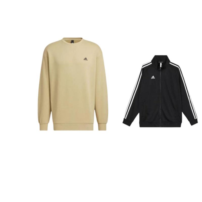 

Adidas Спортивная куртка с круглым вырезом и длинным рукавом, на молнии, с логотипом, повседневный спортивный костюм, унисекс, куртки TR30JR-BW+-IV7601 S