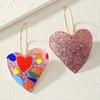 Dopamine Love Earrings Niche Earrings Colorful Sweet Valentine's Day Gifts