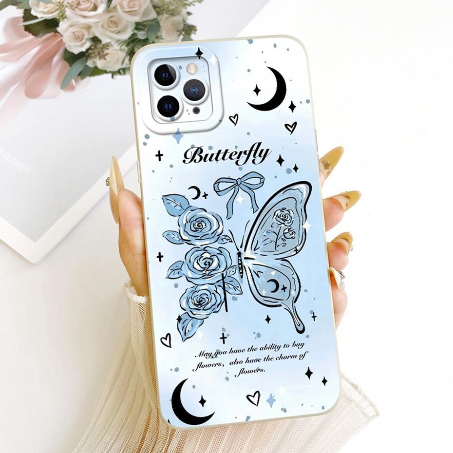 New Fashion Phone Case For iPhone 11 Pro Max iPhone11 11Pro Soft Silicone Cases For iPhone 11ProMax Shockproof Covers Bumpers