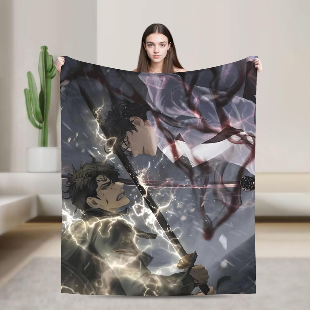 Omniscient Readers Viewpoint  Flannel Blanket Winter  Soft Warm Throw Blanket for Kids Outdoor Novelty Bedspread Sofa Bed Cover