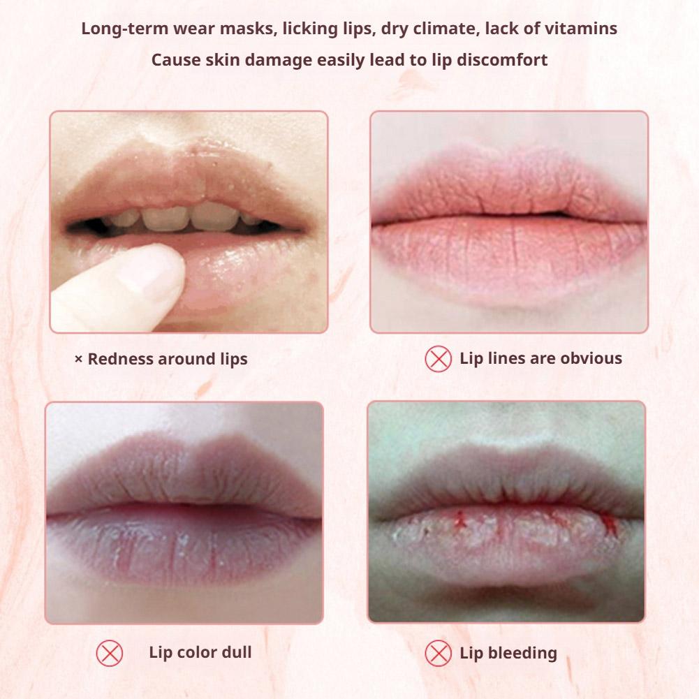 Lip Mask Anti-dead Skin Fade Lip Wrinkles Moisturizing Hydrating Lip Care Lip Balm