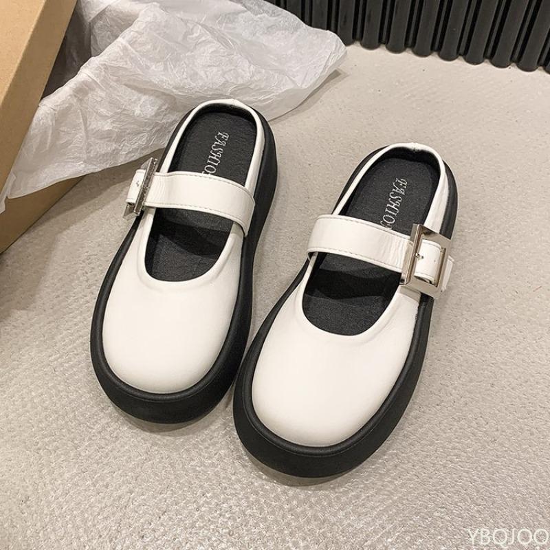 

Fashion Baotou Slippers Women s New Spring and Autumn Fashion Soft Sole Non Slip Versatile Casual Vulcanized Women s Shoes Platform 35