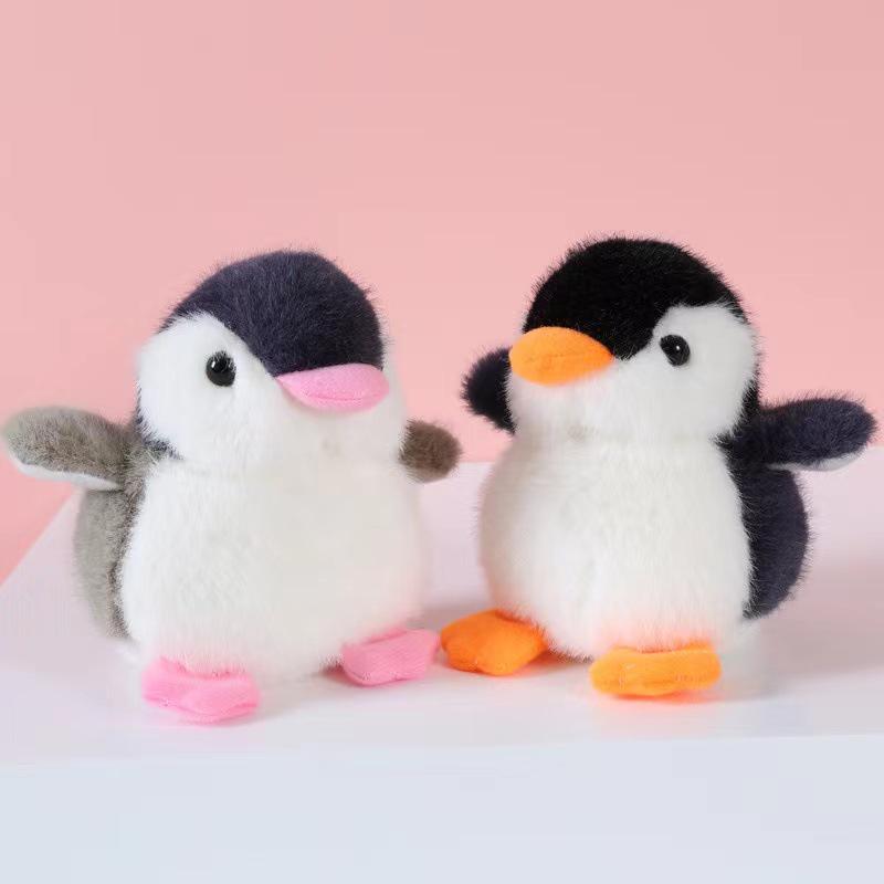 Cute Penguin Plush Keychain - Small Pendant for School Bags or Grab Machines