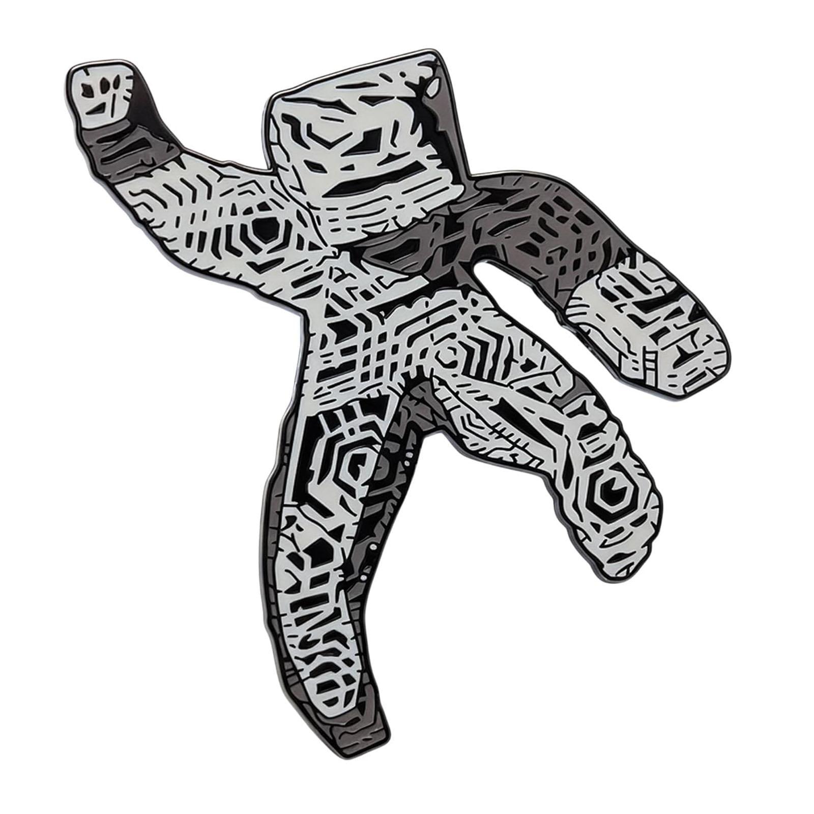 

Fashionable And Versatile Acrylic Brooch One Size білий