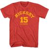 Hoosiers Hickory 15 Rotmeliert Erwachsenen T-Shirt
