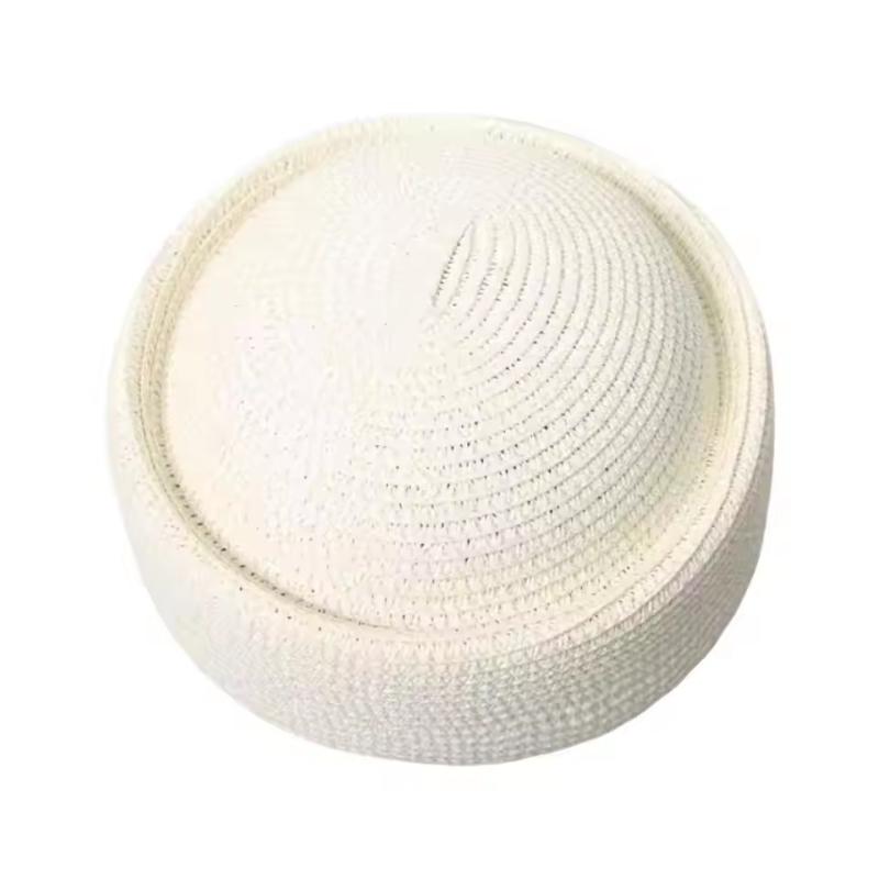2026 Summer Beret Sun Hats Retro Artistic Painter Breathable Straw Hat Women Circle Concave Straw Sun Hats