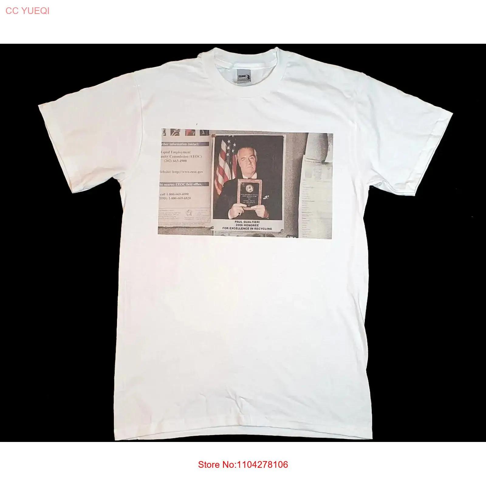 Sopranos Paulie Walnuts Gualtieri Honoree award White T shirt size Small 3XL vintage Washed Breathable Soft Unisex fashion S разноцветный