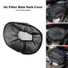 HDBUBALUS Harley Air Filter Rain Sock Cover for Harley Sportster Touring Road King Softail Dyna