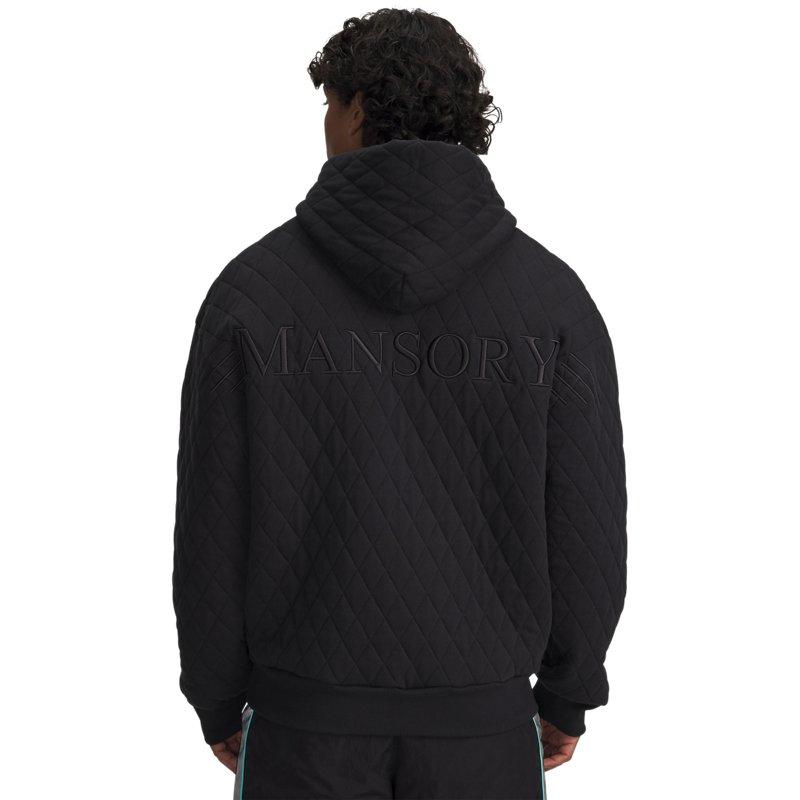 Under Armour Knitted Sports Hoodie With Dropped Shoulders Long Sleeve Men Tops 6009102-001