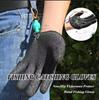 Fishing Catching Gloves Magnet Release Anti-slip Protect Hand From Puncture Scrapes Waterproof Fishing Gloves