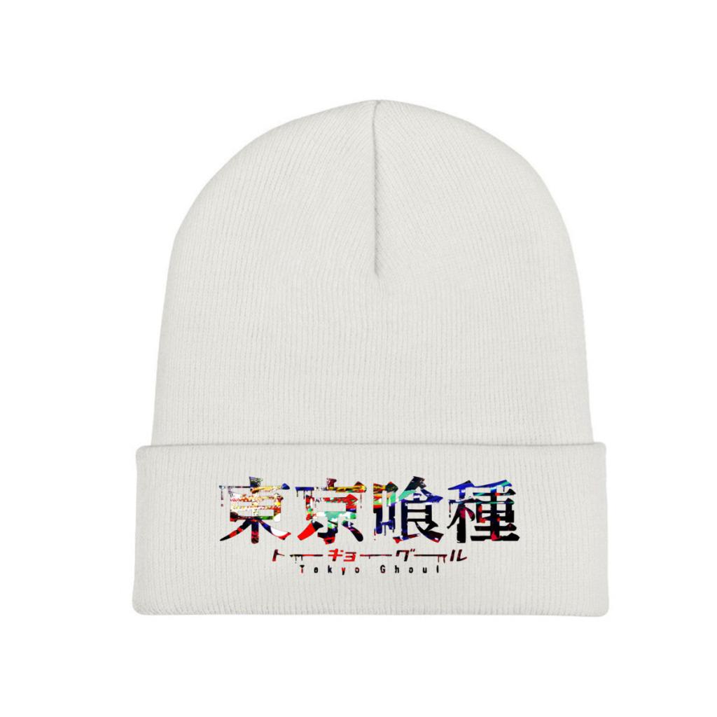 Tokyo Ghoul Strickmütze, Mützen, Wintermützen, warme Polyester-Freizeitmütze, Unisex, Damen