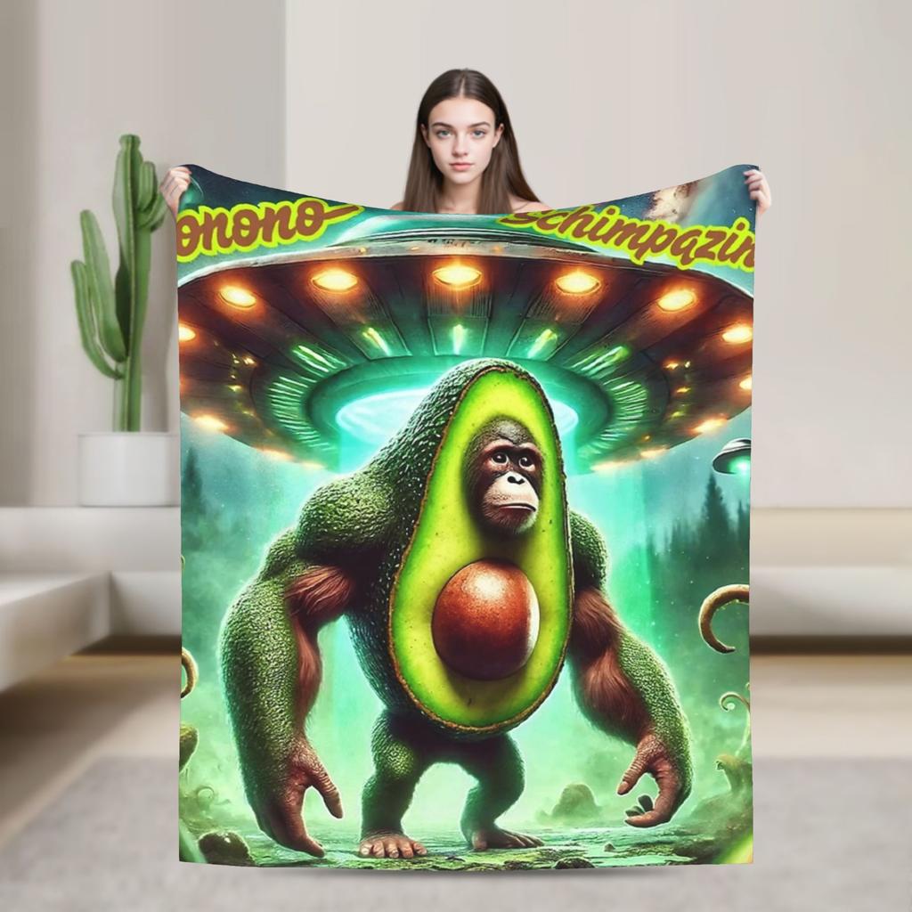Italian Brainrot una coperta brainrot a maglia in flanella super morbida per esterni, viaggi, camera da letto, piumino