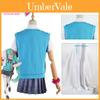Süßes und frisches Vocaloid Hatsune Miku 16. Jubiläum Cosplay Jk Uniform