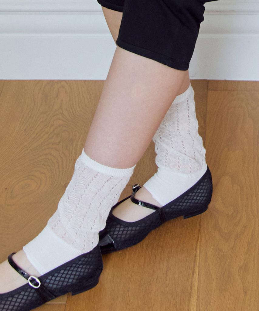 Minssio Open-Toe Middle Leg Warmers_Ivory
