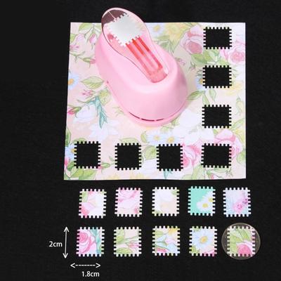 DIY Embossing Machine Labor Saving Round Hole Punch Toothed Puncher Embosser  Journal Making