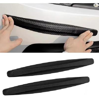 2PCS Car Bumper Guard Strip, Scratch-Resistant Anti-Collision Patch, Rubber