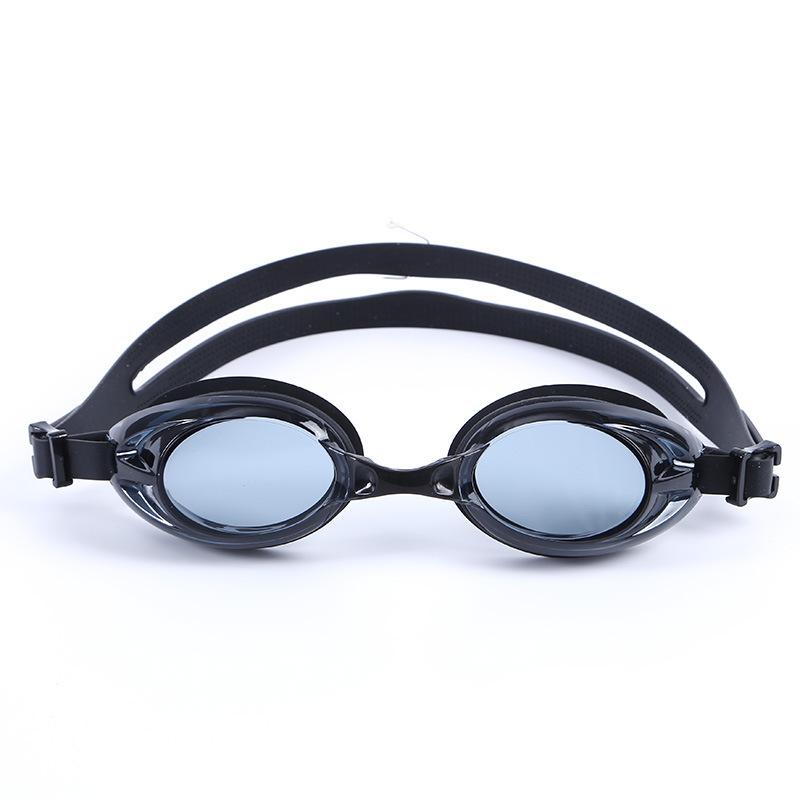 Oubo adult swimming goggles, waterproof and anti-fog diving goggles, adult casual swimming goggles чёрный