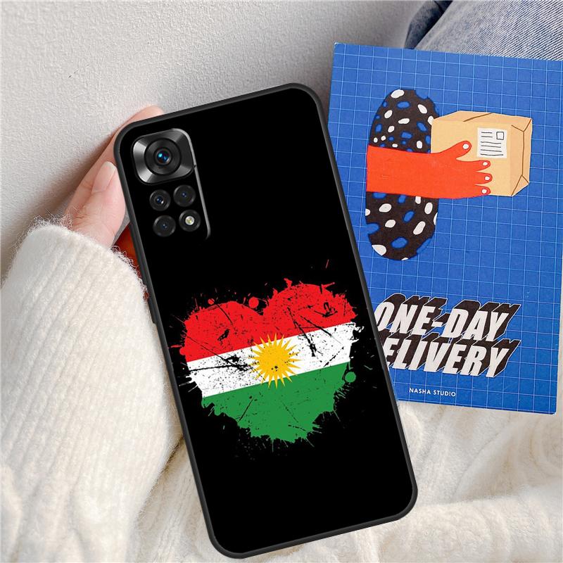 Kurdistan Flag Funda For Xiaomi Redmi Note 14 Pro 13 9 10 11 12 9S 10S 11S 12S Redmi 13C 10C 12C 14C Case