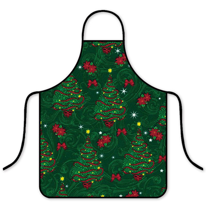 Christmas Holiday Waterproof Oilresistant Apron With Creative Fun Patterns For Adults And Kids
