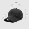Winter Men's Velvet Thick Baseball Cap For Middle-aged And Elderly Outdoor Ear Protection Cap Warm Cotton Cap