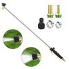 High Output Nozzle Adjustable Spray Wand Brass Barb Connectors Efficient Watering Tool Efficient Watering 146cm