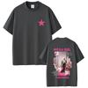 Rapper Theodora Mega Bbl Álbum Camisetas Gráficas Unisex Wounisex Hip Hop Moda Música Pop Streetwear Masculino Casual Algodón Vintage Camiseta
