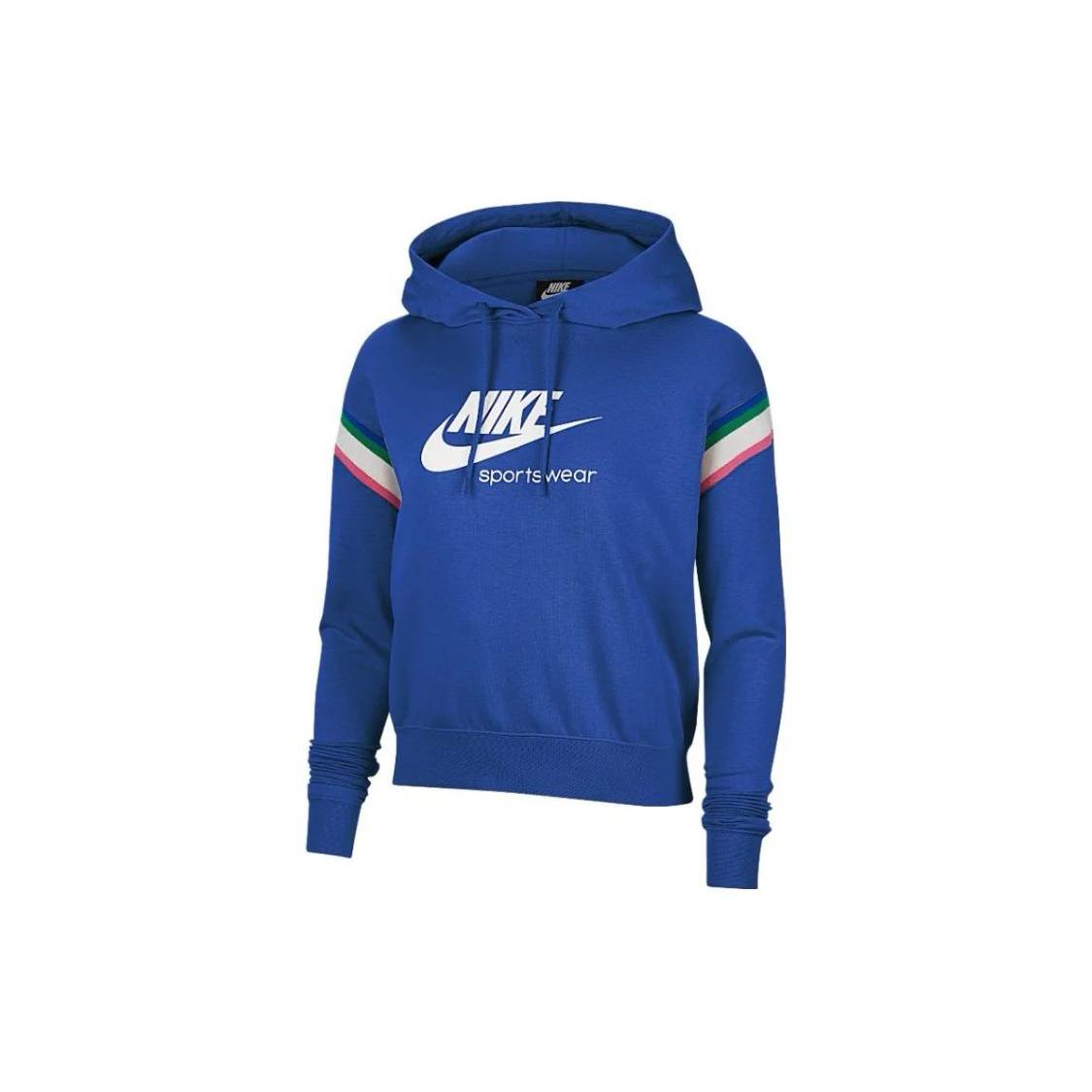 

New Nike Sweatshirts Women s Blue CU5924-480 XL