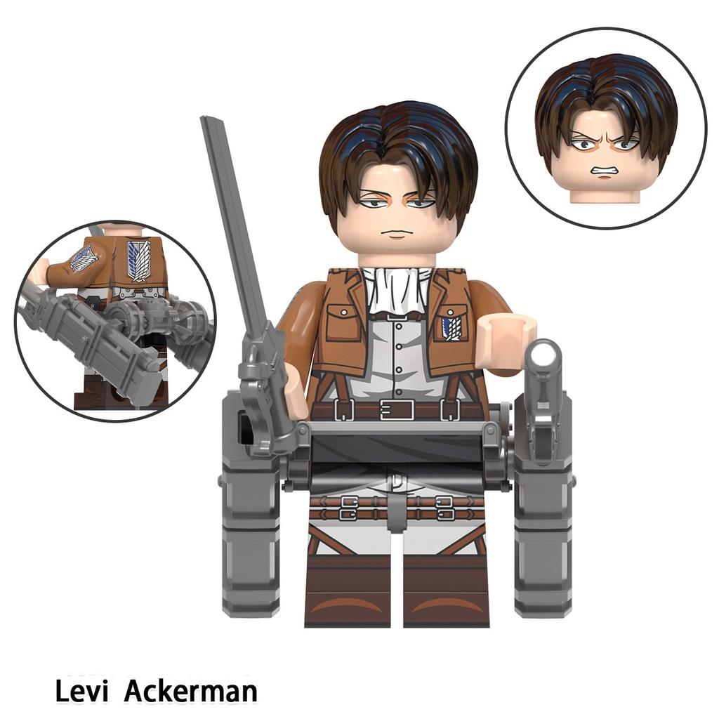 

Атака Титанов Сборные Частицы Строительные Блоки Развивающие Детские Игрушки Levi