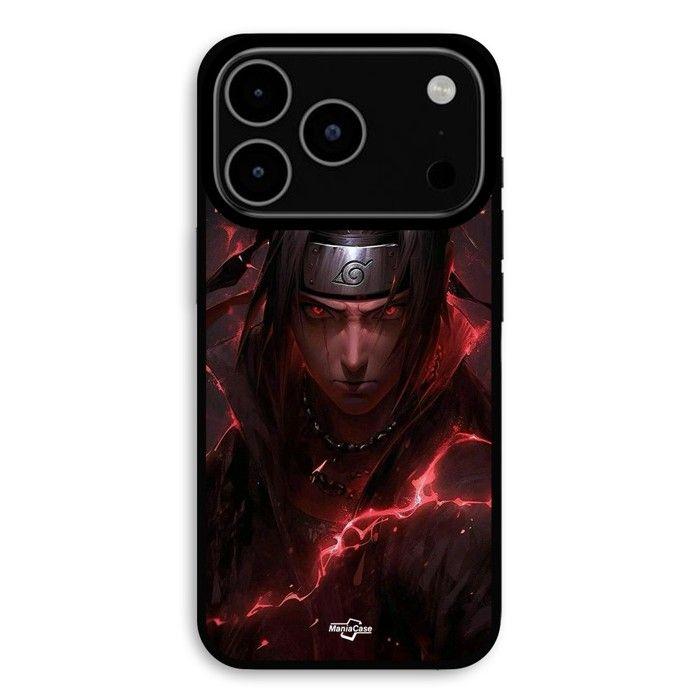 Coque Pour iPhone 17 Pro Max Itachi Uchiwa anime 3D Fanart Maniacase