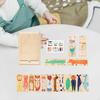 Wooden Puzzles for Kids Puzzle Hand Eye Coordination Sorting Toys Matching Learning Animal