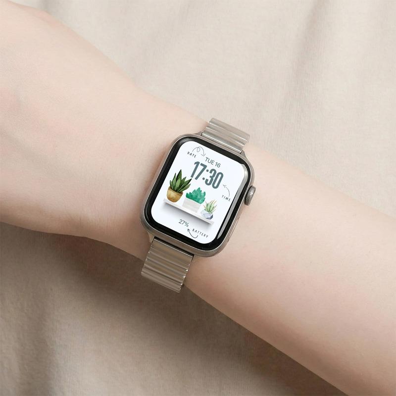 Irregular Metal Strap For Apple Watch Ultra3 49mm 38 40 41 42 44 45 46mm Luxury Stainless Steel Strap For iWatch 11 10 9 8 7 SE3