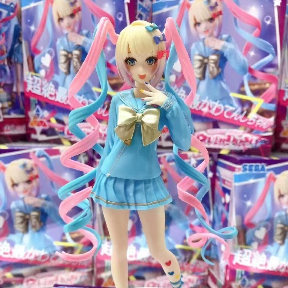 19cm Needy Girl Overdose Figurka Anime Pop Up Parade KAngel Figurki Akcji Wirtualny Uploader PVC Model Kolekcjonerski Ozdoby Zabawki