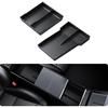 BASENOR -2026 Tesla Model S Model X Lower Center Console Organizer Tray, ert Compartment Under Cupholder Interior Accessories Storage, Fit Model