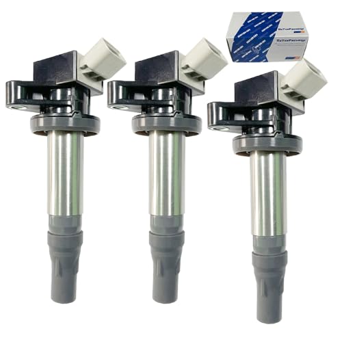 

GzYcsFocusqp [Комплект из 3 шт.] Катушка зажигания для Daihatsu Move LA150S LA160S 19500-B2050 19500-B2051