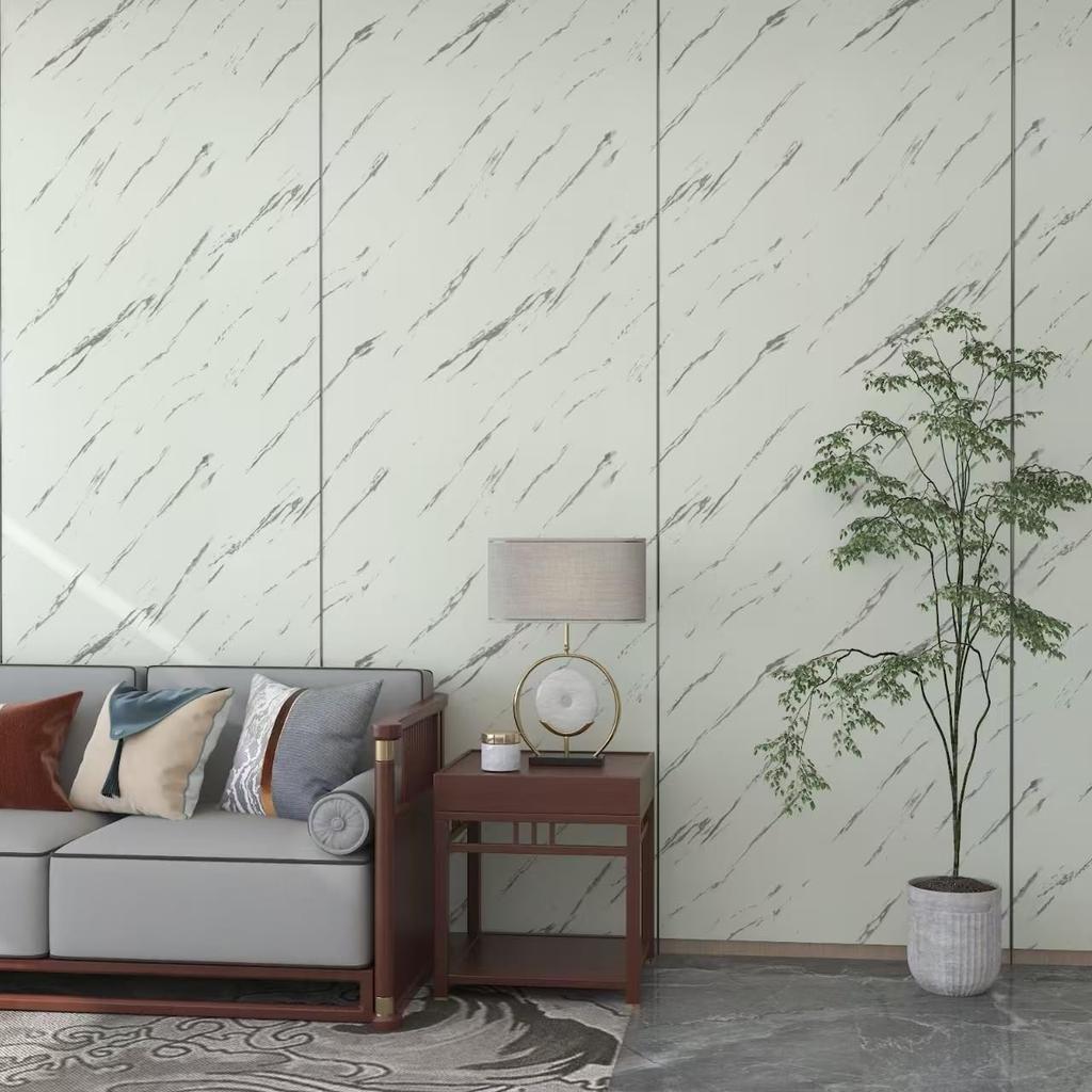 Adrmpest Ivory Marble Remake Wallpaper 30cm x Cutting Trim Furniture Easy DIY for Beginners Stickers, 500cm, Thick, Waterproof, Oil-Proof,