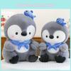 Cute Scarf Cartoon Penguin Plush Toy For  For Kids And Babies Toy Companion